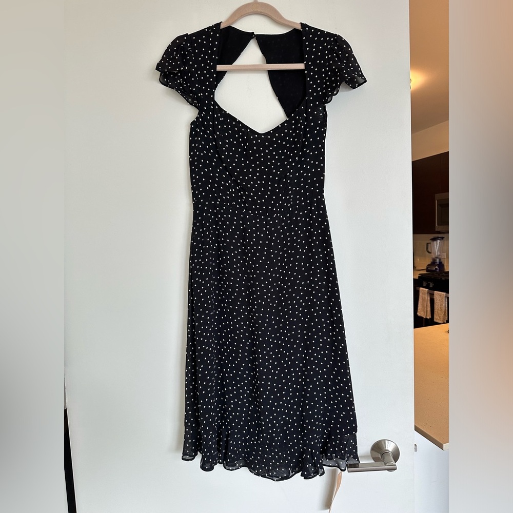 Reformation polka dot dress NWT